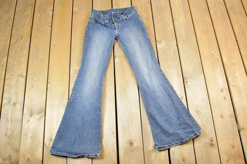 Vintage Y2K Pitaya Bell Bottom Denim Jeans Size 26 x 30 / Vintage Denim / Vintage Levis / Retro Jeans
