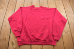 Vintage 1980s Hanes Blank Raglan Crewneck Sweatshirt