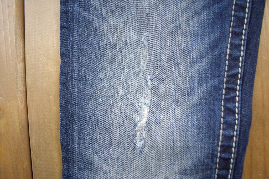 Vintage Y2K Miss Me Bedazzled Low Rise Jeans Size 26x31