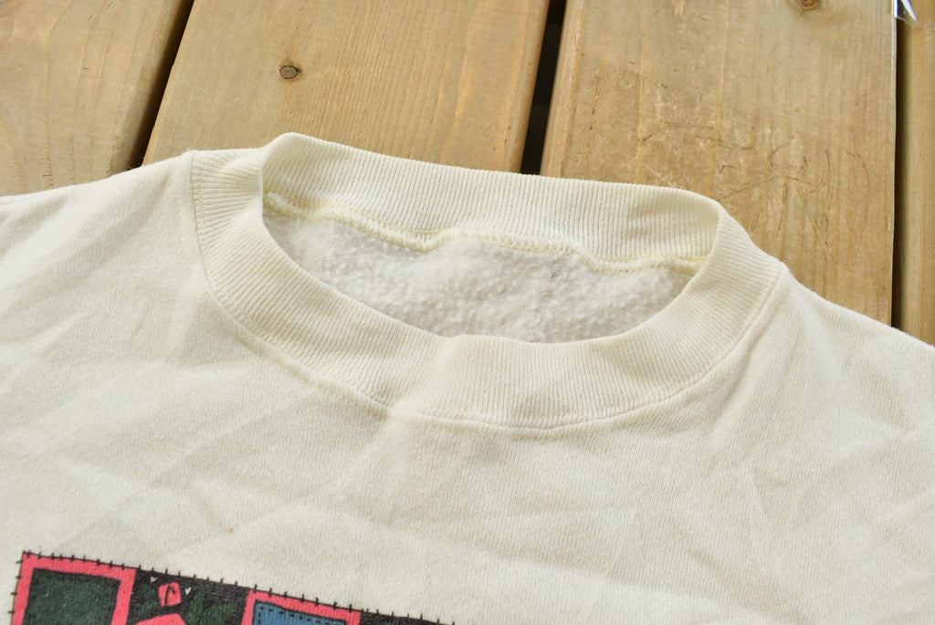 Vintage 1990s Cute Dolls Crewneck Sweatshirt Men's Large