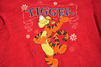 Vintage 1990s Disney Tigger Embroidered Fleece Sweater  Sportswear  90s Crewneck  Streetwear  Athleisure  90s Tigger 90s Disney Fleece