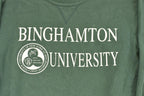 Vintage 1990s University of Binghamton Collegiate Crewneck Sweatshirt Men's Large