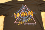 Vintage 1988 Def Leppard Hysteria Tour Band Promo T Shirt