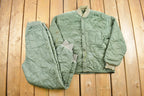 Vintage 1963 Military Liner Set