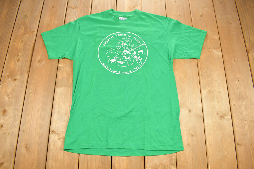 Vintage 1980s Superlorland Musician's Assn Graphic T Shirt