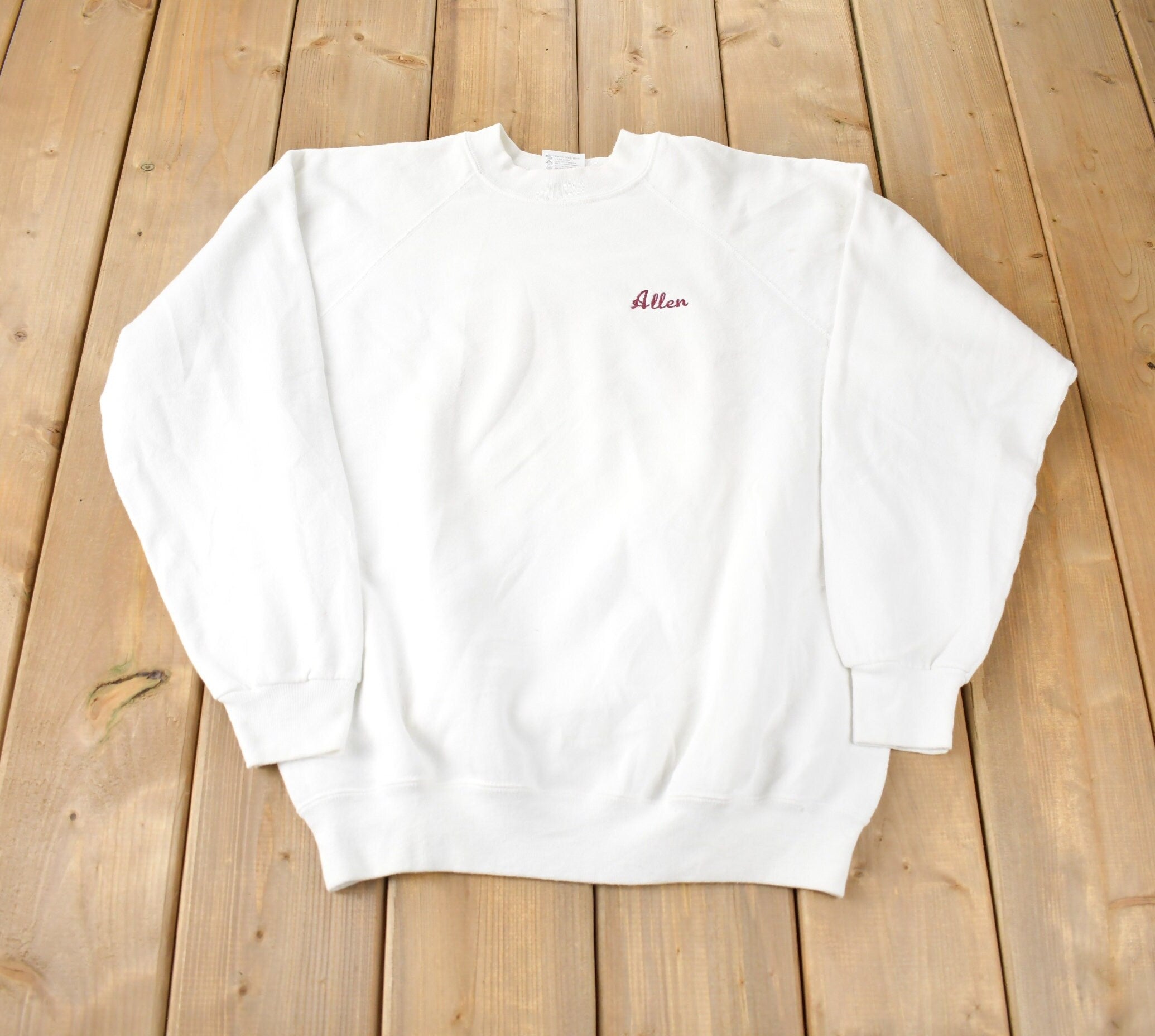Vintage 1990s Fred Astaire Dance Studio Ft. Myers Florida Souvenir Crewneck Sweatshirt Made In USA