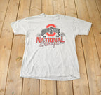 Vintage 2002 Ohio State University National Champs Collegiate Graphic T-Shirt Made In USA