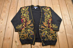 Vintage 1990s Maggie Mcnaughton Cardigan Sweater