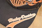 Vintage 1990s Harley Davidson Motorcycles Snapback Dad Hat  90's Embroidered Motorcycle Cap