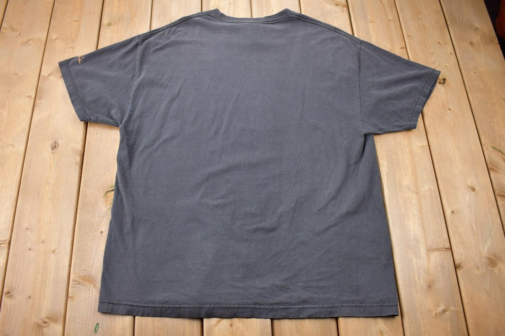 Vintage 2004 Jimi Hendrix Flames Graphic Band T-shirt /