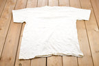 Vintage 1990s Back Off All Over Print Graphic T-Shirt