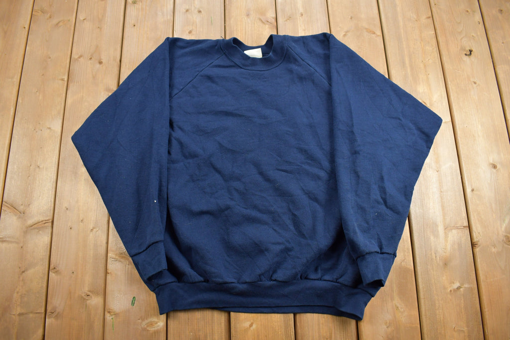 Vintage 1990s Fruit Of The Loom Blank Crewneck Sweatshirt