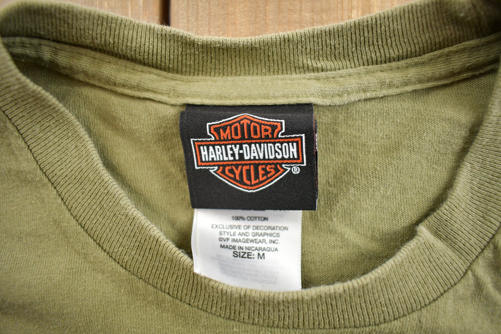 Vintage 2000s Harley Davidson El Paso Texas T-Shirt Made In USA