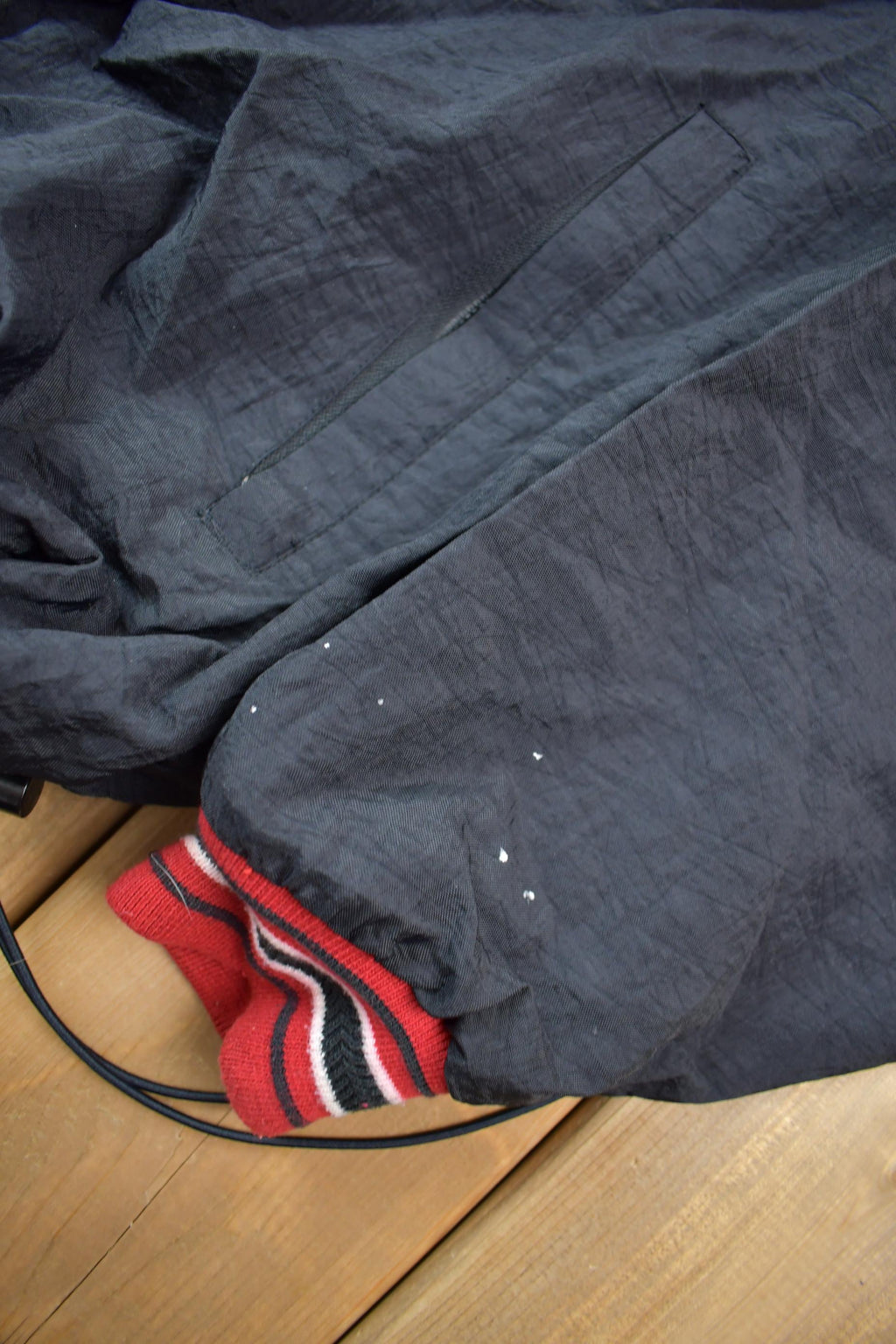Vintage 1990s Champion Embroidered Spell Out Windbreaker