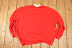 Vintage 1990s Nutcracker Plus Size Cute Christmas Kitty Double Collar Graphic Print Crewneck Sweatshirt Womens XL