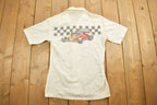 Vintage 1990s Kids Racing "The Winner" Button Up Shirt