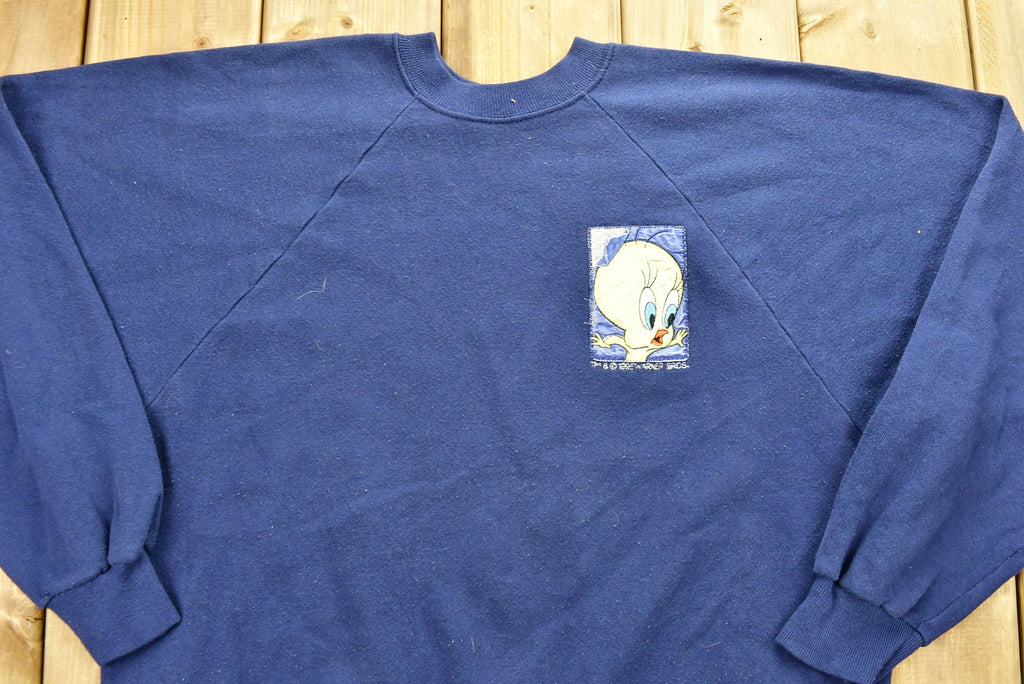 Vintage 1995 Tweety Bird Embroidered Crewneck
