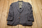 Vintage 1990s Wool Blazer Jacket