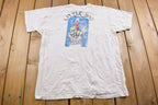 Vintage 1988 Fruit of the Loom Bike Race Graphic T Shirt