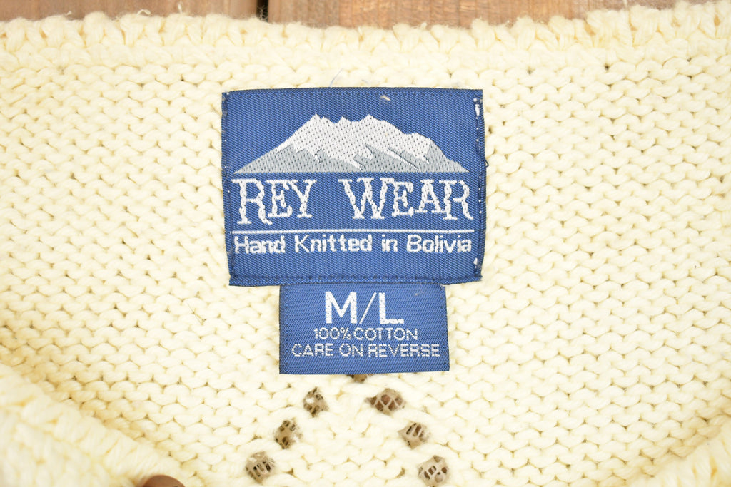 Vintage Knitted Cardigan Sweater