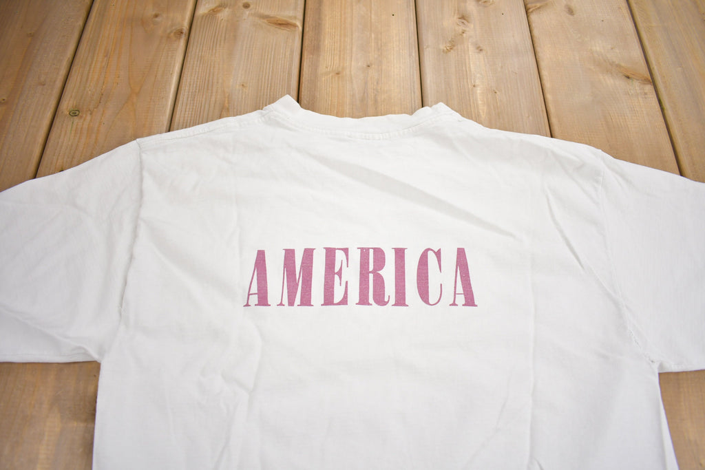 Vintage 1990s America Graphic T Shirt
