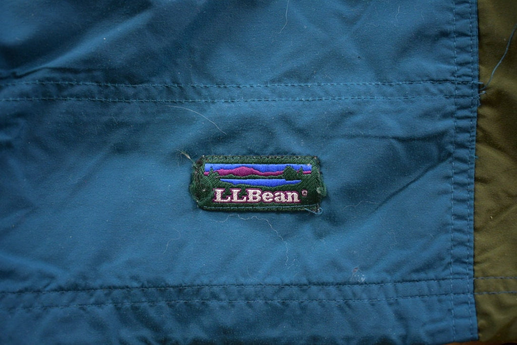 Vintage 1980s LL Bean Quarter Zip Windbreaker