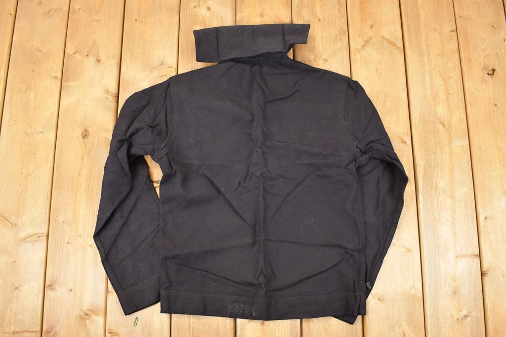 Vintage 1940s Navy Sweatshirt Mens S