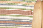 Vintage 1990s Impact Knit Striped Souvenir Travel T-Shirt Men's XL