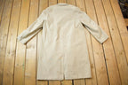 Vintage 1990s C&A Made in England Single Breasted Trench Coat - 38R