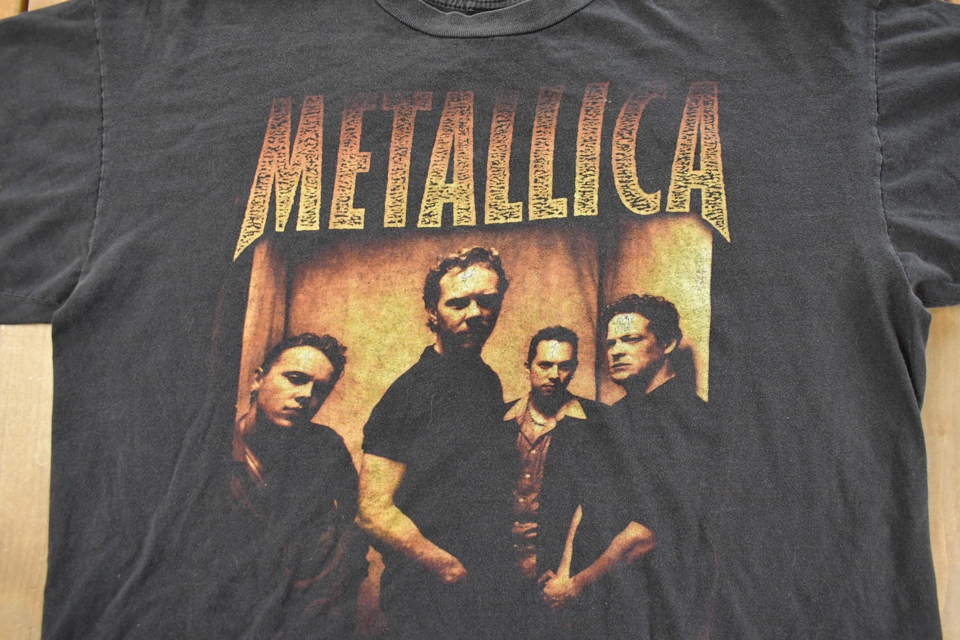 Vintage 1998 Metallica Reload Summer Tour Band T-Shirt Men's XL
