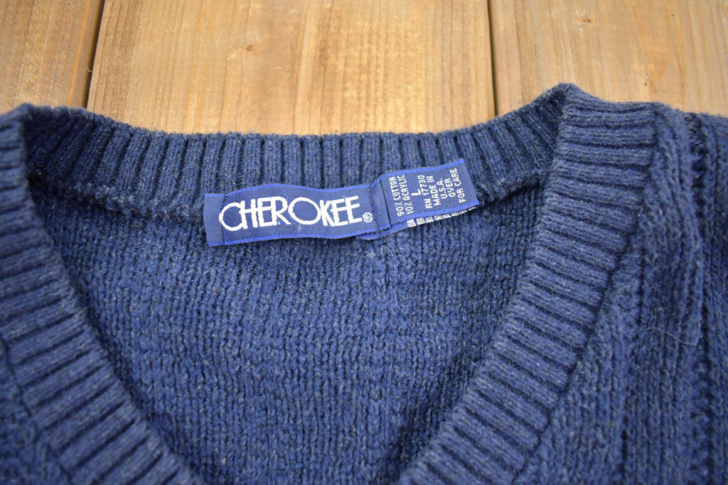 Vintage 1990s Cherokee Knit Crewneck Sweater