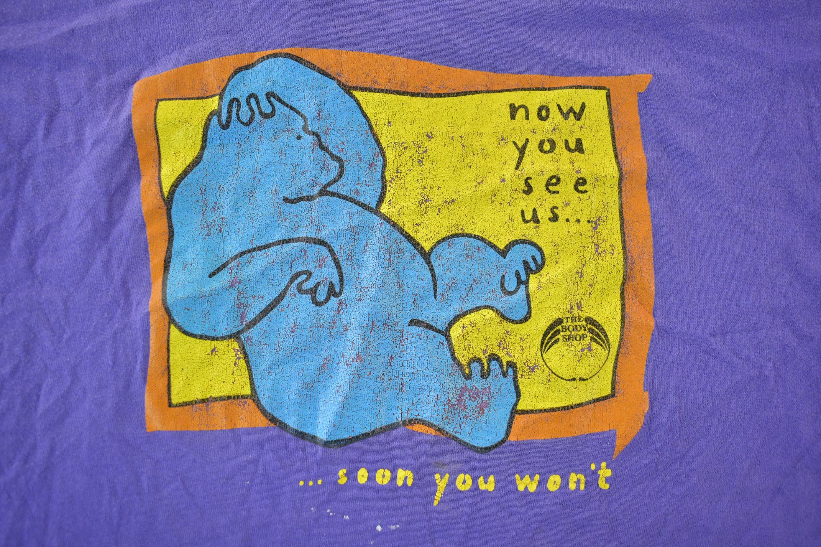 Vintage 1990s The Body Shop Graphic T-Shirt