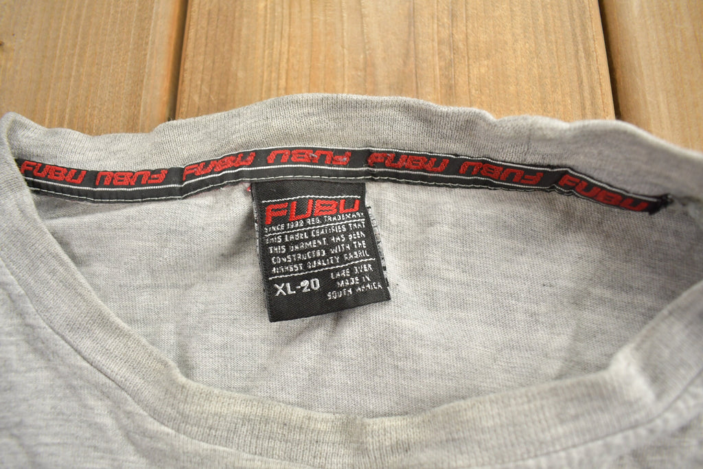 Vintage 1990s FUBU Sports Graphic Long Sleeve Shirt