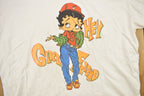 Vintage 1997 Betty Boop "Hey Girlfriend" Cartoon Graphic T-Shirt