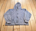Vintage 1990s Bum Equipment Zip Up Hoodie Made In USA