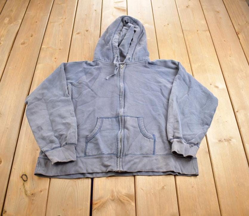 Vintage 1990s Bum Equipment Zip Up Hoodie Made In USA