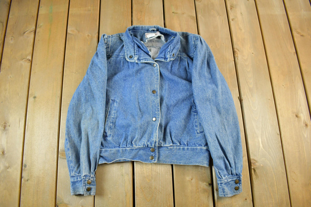 Vintage 1990s Daniel Denim Jean Jacket Women's Medium
