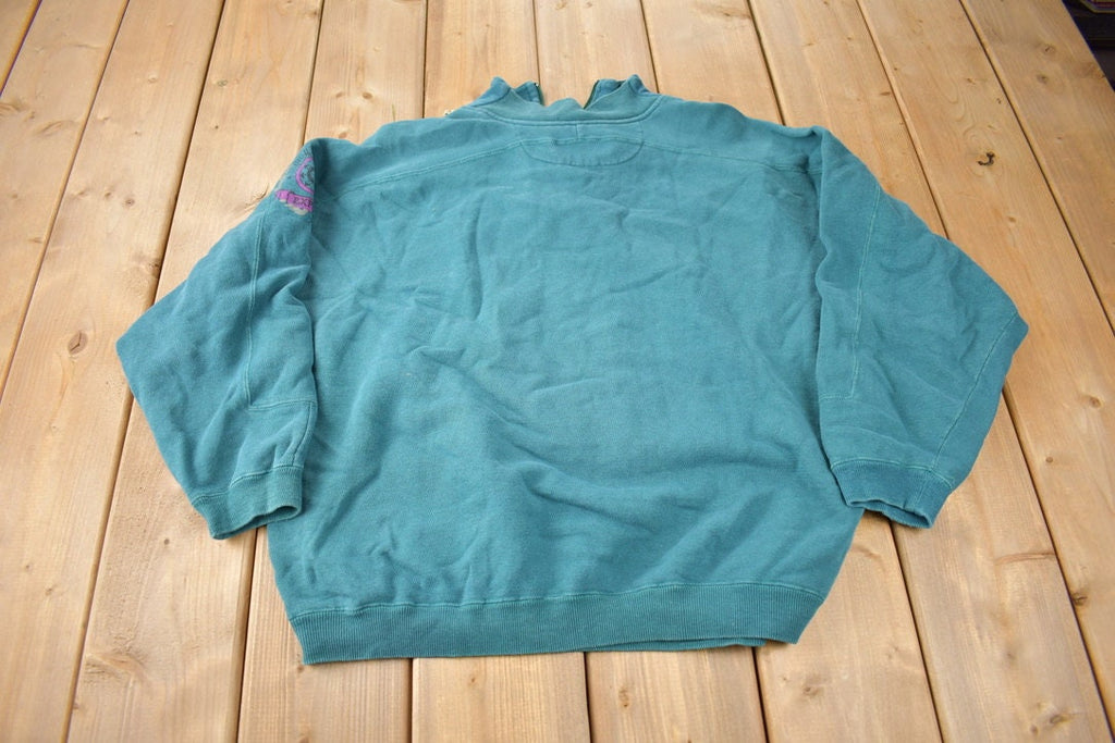 Vintage 1990s Northern Wilderness Quarter Zip Sweatshirt