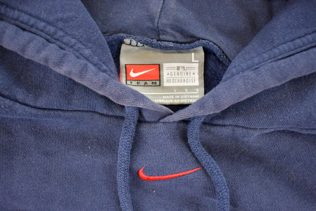 Vintage Y2K Nike Minnesota Twins MLB Embroidered Hooded Sweatshirt Men's L