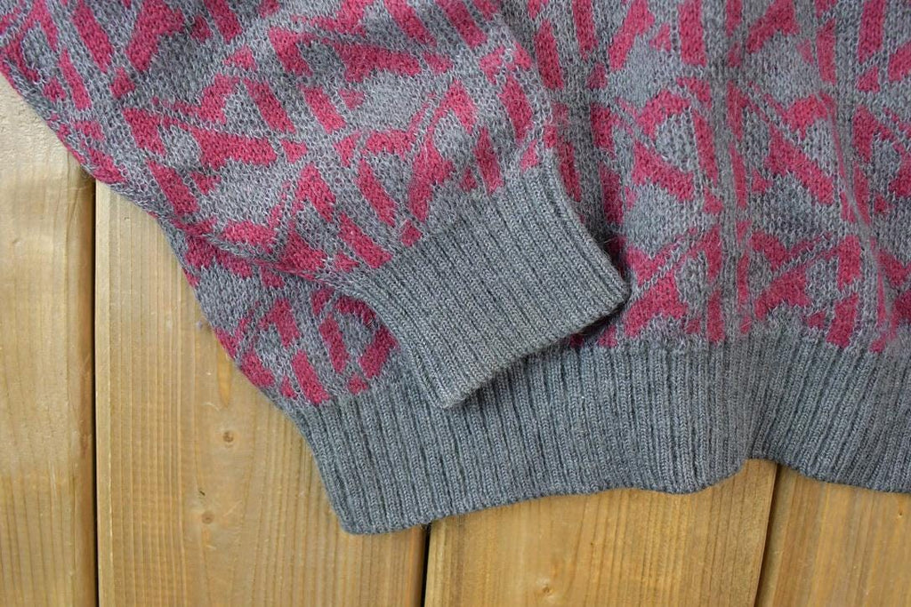 Vintage 1990s Monsieur Paris Knit Crewneck Sweater