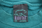Vintage 1990s Habitat Wrap Around Eagle Graphic T Shirt