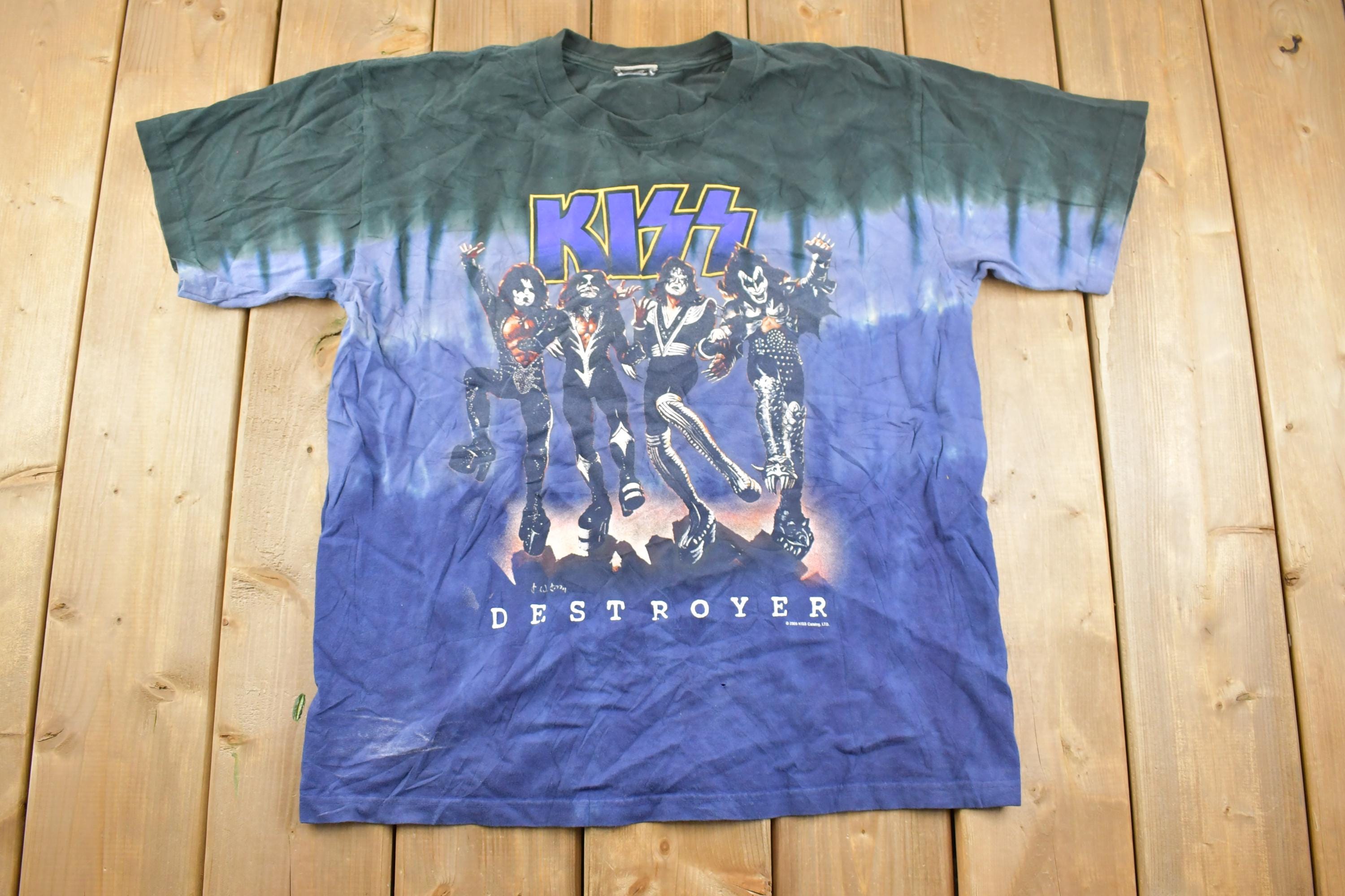 Vintage 2005 Kiss Destroyer Tour Band T-shirt