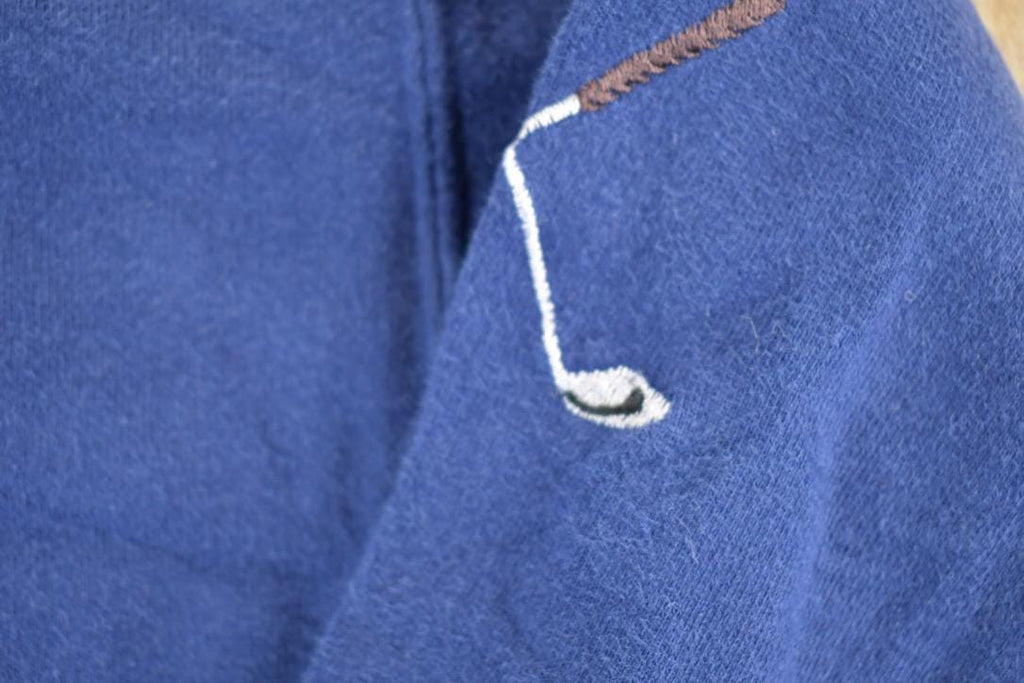 Vintage 1990s Golf Embroidered Crewneck Sweatshirt Mens M