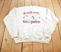 Vintage 1993 National Fastpitch Softball Tournament Crewneck Sweatshirt Made In USA