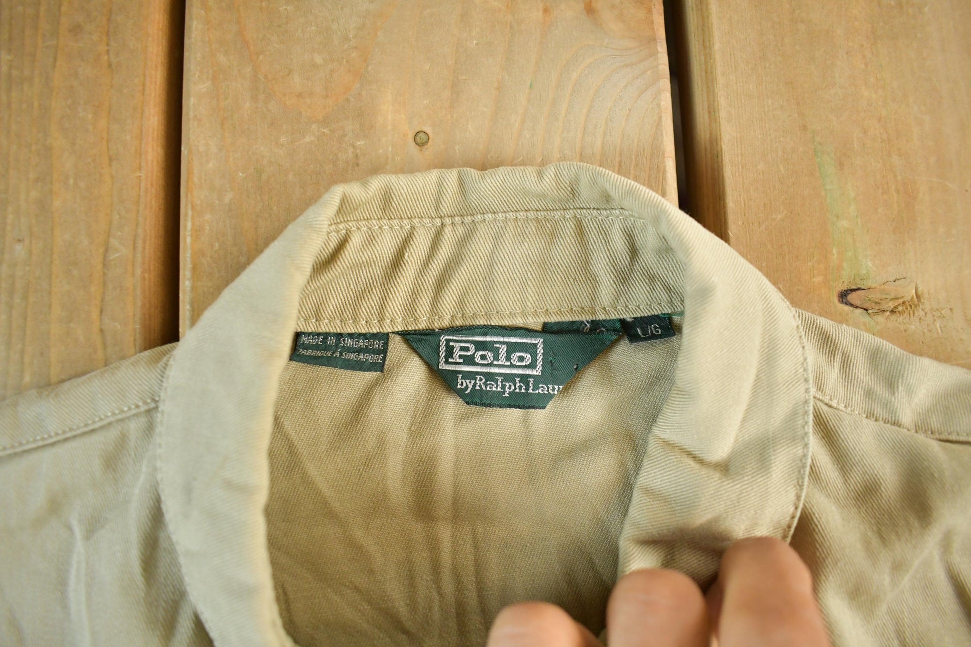 Vintage 90s Polo Ralph Lauren Harrington Jacket - Men's Medium