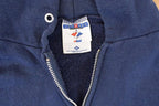 Vintage 1990s Jerzees Full Zip Blank Hoodie Sweatshirt Mens L