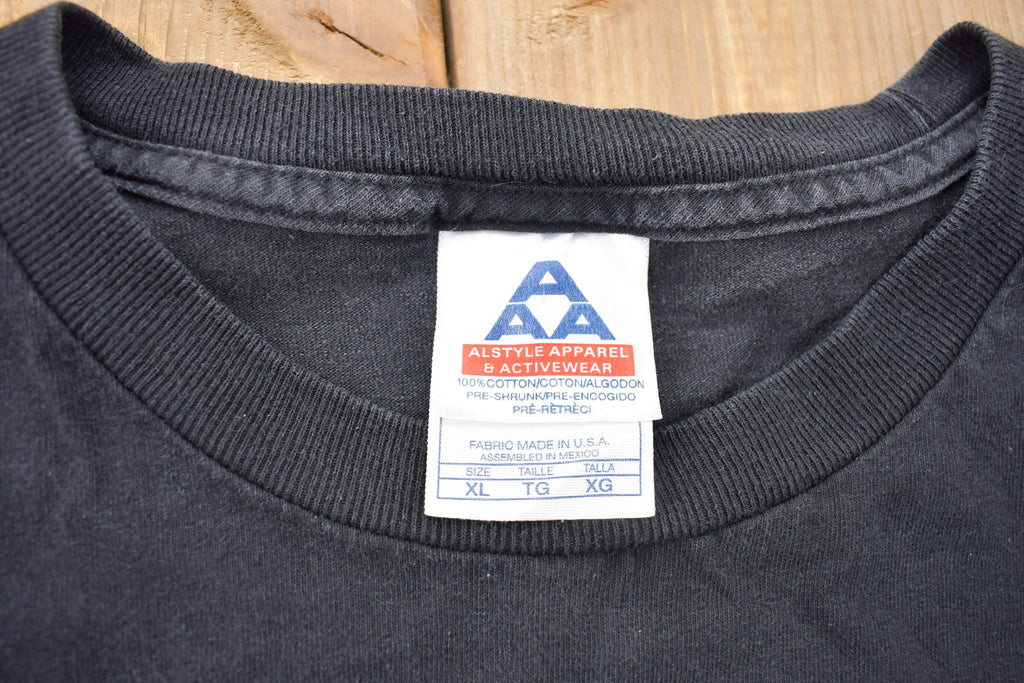 Vintage 1996 Elvis Presley Signature Band T-Shirt Single Stitch