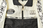 Vintage 1990s Menlow Sports Embroidered Windbreaker Jacket Men's Large / 90s Jacket / Lightweight / Running Athletic Sportswear / Athleisure