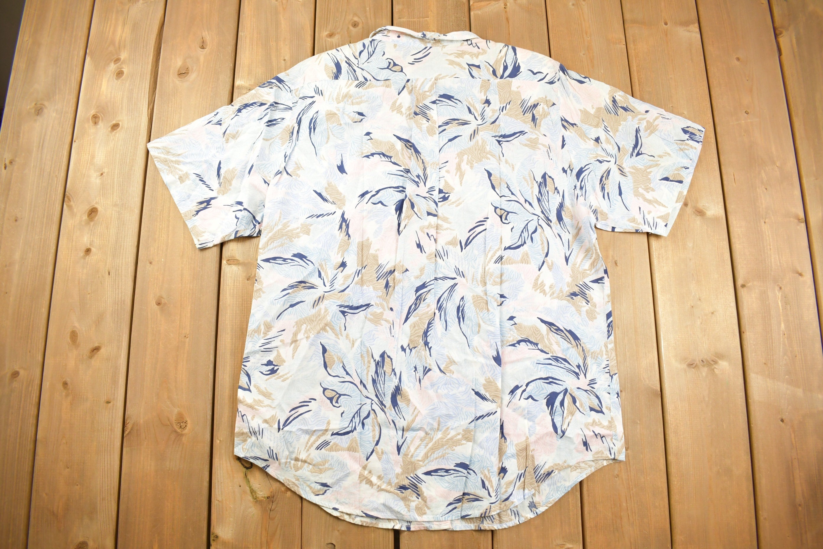 Vintage 1990s Cherokee Floral Button Up Shirt