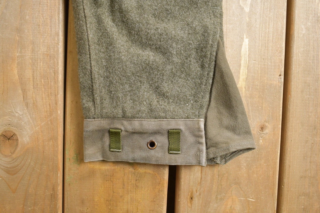 Vintage 1973 Swedish Army CBV Cargo Pants Size 27 x 28.5